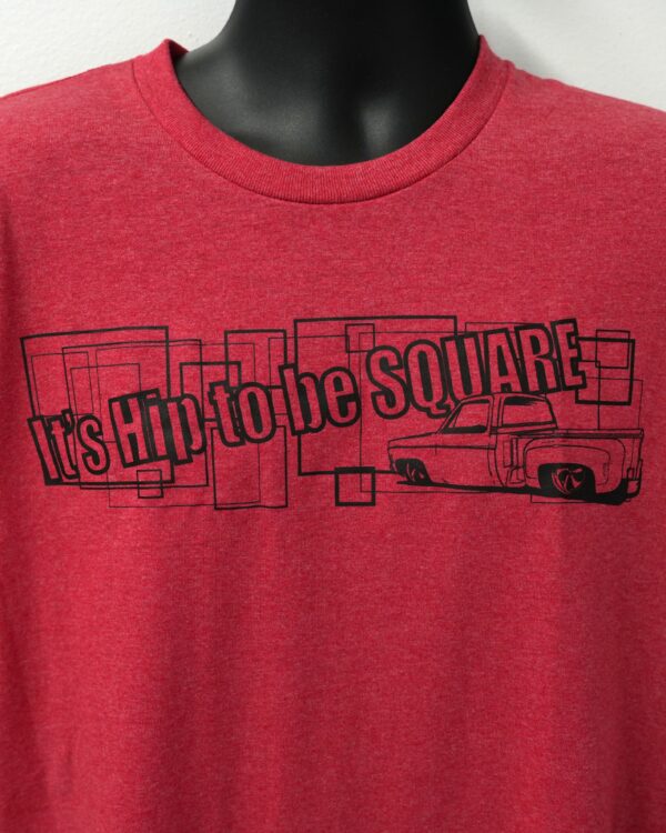JOHNNY'S SPEED SHOP HIP 2 BE SQUARE T-SHIRT - Image 3