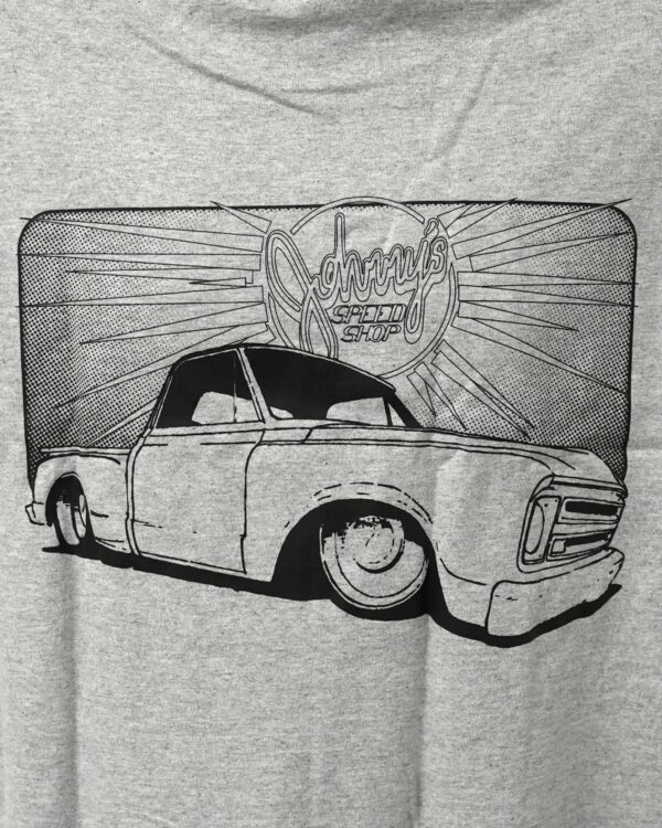JOHNNY'S SPEED SHOP GET STEPPIN' T-SHIRT - Image 4