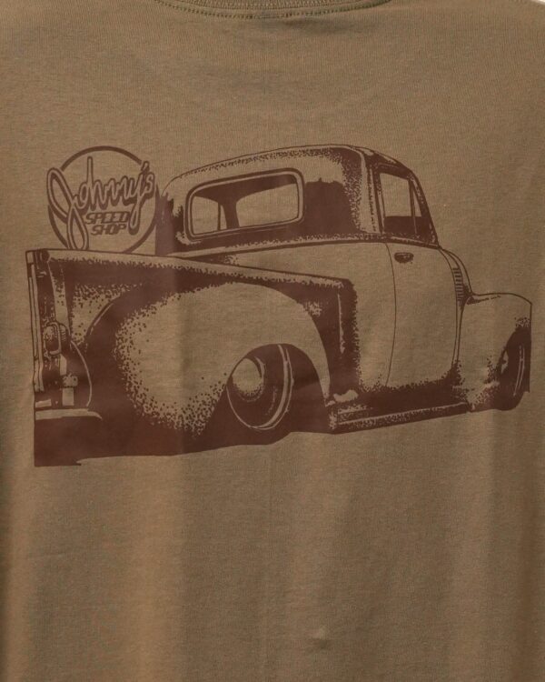 JOHNNY'S SPEED SHOP OL' DIRT ROAD T-SHIRT - Image 4