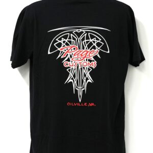 PAGE CUSTOMS PINSTRIPE T-SHIRT BLACK